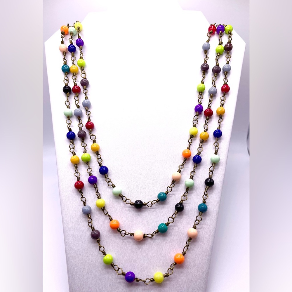 Boho style necklace